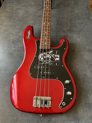 Yamaha PB400RA Made In Japan 80s Pulser Bass Precision Candy Red