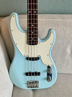 Einzigartiger Tino Tedesco Custom-Bass zu verkaufen