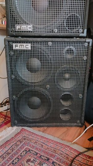 FMC 2123 P2 500 Watt/4 Ohm (Sica Ferrit Speaker) inkl. Boxenhülle von Covers4All