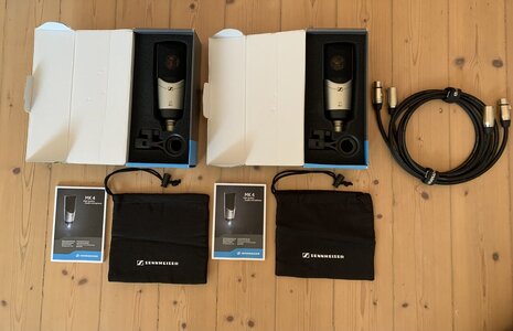 2x Sennheiser Mk4 inkl Kabel