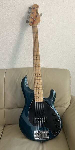 Music Man Stingray 5 USA Teal Green 1992