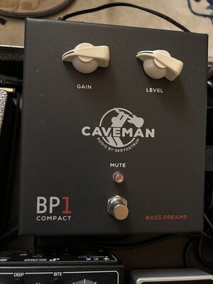Caveman BP-1 Compact Bass Preamp