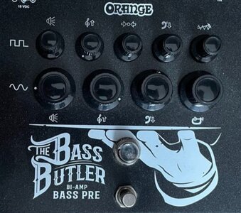 Orange Bass Butler gesucht