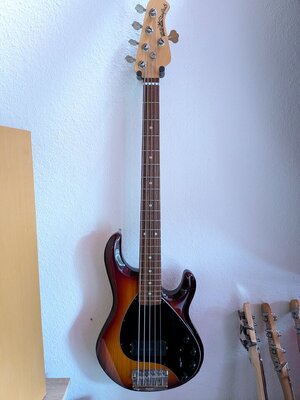 EBMM Stingray 5H mit Bartolini Pickup aus 2011