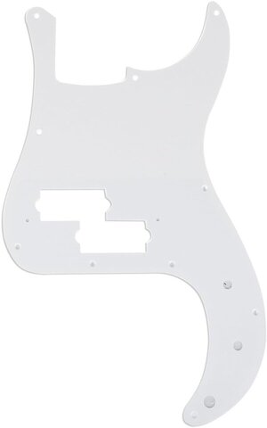 Suche Pickguard Fender Precision Bass MiJ - 10 Hole - white pearl