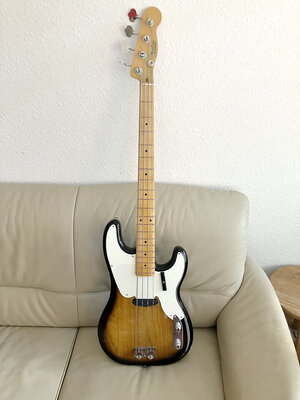 Fender American Vintage II 1954 Precision Bass einteiliger Korpus