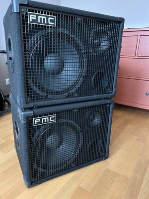 2 FMC 1x12 mit EX Mitteltöner - 400w / 8 Ohm