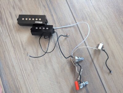 Precision Pickup 5 Saiter - Wilkinson M Series + passive Elektronik