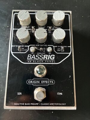 Origin Bassrig 64 Black Panel