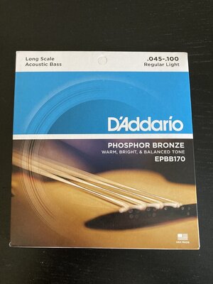 D'Addario EPBB170, Akustik Bass Saiten, NEU, inkl. Versand