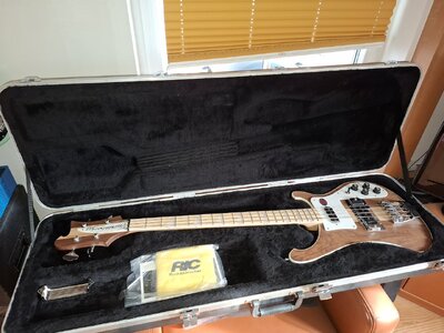 Tausch Rickenbacker 4003 Walnut gegen ... Glo