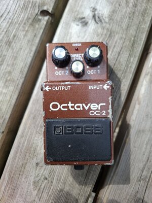 Boss OC-2 Octaver (Black Label - MKI) 1982