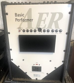 AER Bass-Combo Basic Performer / 1980-/90-er Jahre / defekt - bitte Text lesen!