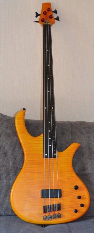 Human Base Jonas Fretless 4-Saiter