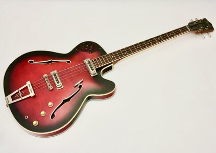 FRAMUS 5/150 STAR BASS - BLACK ROSE - 1966