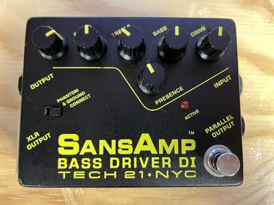 SansAmp Bass Driver DI