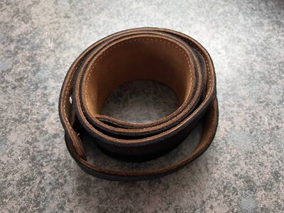 Levys Black Suede Strap