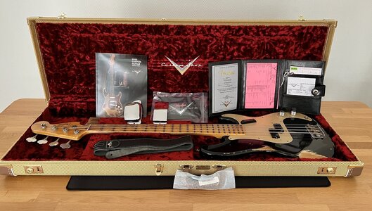 Fender Custom Shop Precision P-Bass 1958 Heavy Relic MN