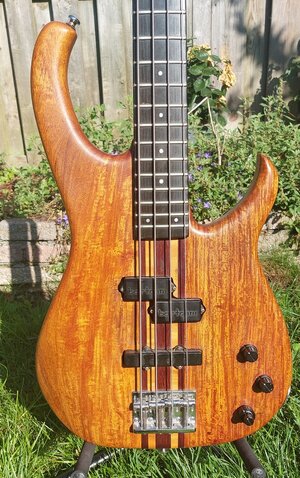 Rare Modulus Bassstar SP24 1989 with Koa body (3,8kg)
