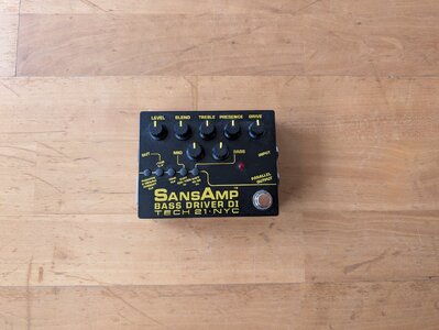 Tech 21 SansAmp Bass Driver DI V2