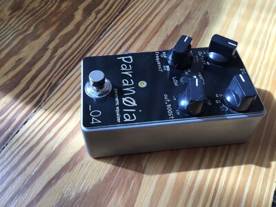 Schalltechnik 04 Paranoia Parametrischer Equalizer EQ Pedal