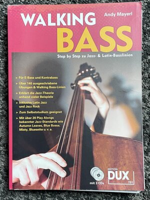Diverse Lehrbücher für (Kontra-) Bass (mainly Jazz)