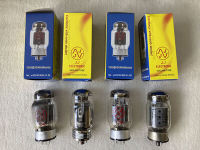 4x Endstufenröhren KT 88