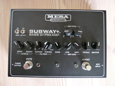 * TAUSCHE * 🔄 Mesa Subway DI Plus +    gegen: JAD Freer Capo Preamp