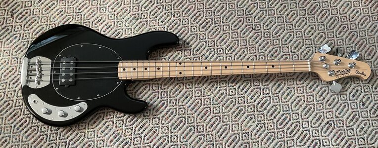 Sterling by Music Man S.U.B. Sting Ray 4 BK Nordstrand MM 4.2 John East 2 Band
