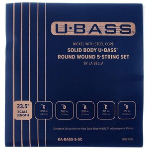 Kala Roundwound U-Bass Strings für 5Saiter