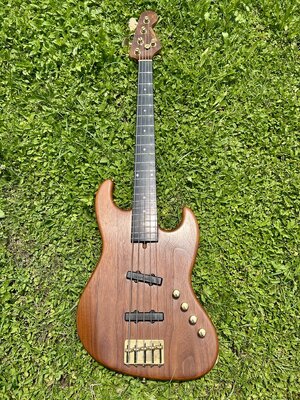 Moon guitars jj 5 custom walnut made in japan