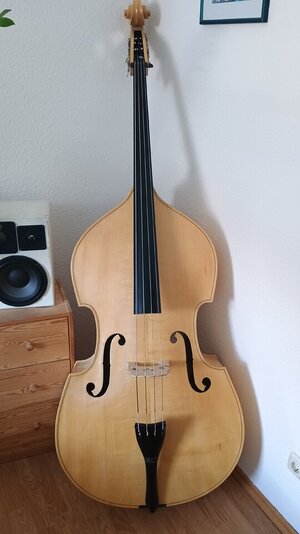 4/4 Kontrabass halbmassiv