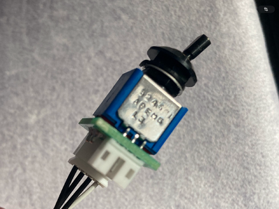 500-FLEXCORE	Coil Tap Toggle Switch - Premium Black Toggle Switch Trickfish flexcorepreamps