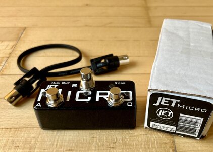 Jet Micro Midi Pedal für HX Stomp