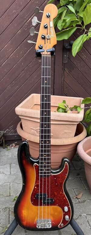 Fender Precision 1964 - All orig inkl case