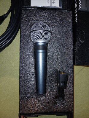 Mikrofon - dynamisch - "The t.bone - MB 85 Beta" mit Kabel günstig zu verkaufen! --- FINALER PREIS -