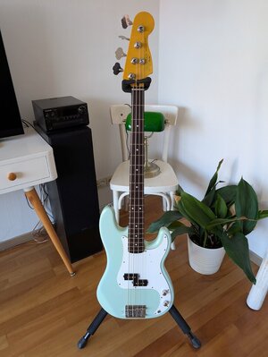 Squier Classic Vibe Precision Bass 2008 Sonic Blue