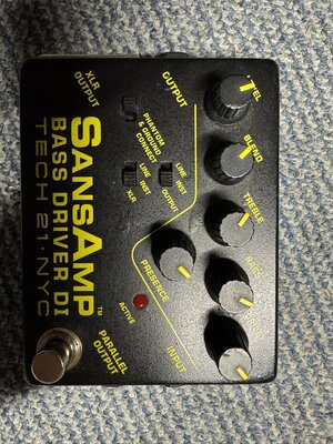 Tech 21 Sansamp Bass Driver DI