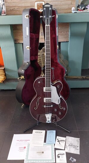 Gretsch G6119b Broadkaster bass Japan