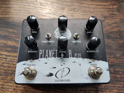 Crazy Tube Circuits Planet B Plus (Overdrive + Fuzz)