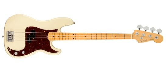 Suche Fender American Professional II Precision Bass mit Maple Neck in Olympic White