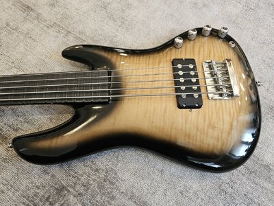 Miller Instruments Carbon/Graphite 5 string bass