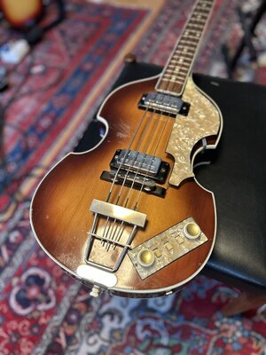 VINTAGE Höfner 500/1 Beatles Bass Original von 1965!