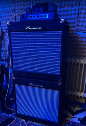Retro-Turm Ampeg PF 20 T & 210 & 115