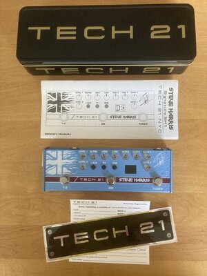 RESERVIERT: Tech 21 Steve Harris SH-1 - Sans Amp - Bass Preamp