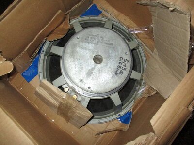 1x Electro voice 15 B 38cm bass Subwoofer/ Lautsprecher 8 Ohm 400 Watt