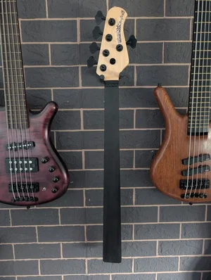 MusicMan Stingray 5 Fretless Hals - Ebenholz-Griffbrett - Selbstbau aus Sterling by Stingray Neck