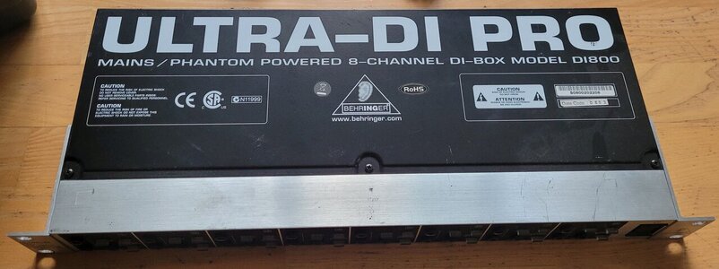 Behringer Ultra DI pro DI800