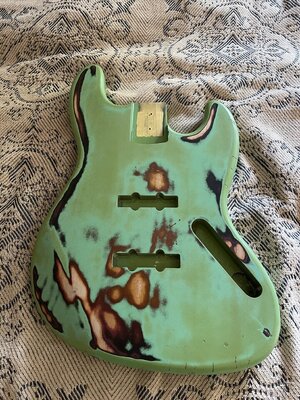 Jazz Bass Body (Roterle)