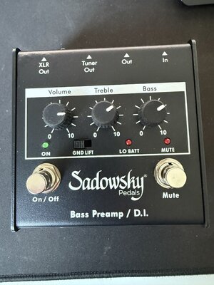 Sadowsky SBP-1 Bass Preamp / DI